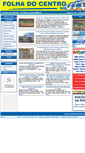 Mobile Screenshot of jornalfolhadocentro.com.br