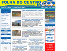 Tablet Screenshot of jornalfolhadocentro.com.br